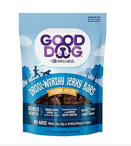 Wellness Good Dog Jerkey Bars, 30 oz.