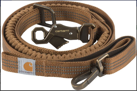 Carhartt Shock-Absorbing Dog Leash, Brown